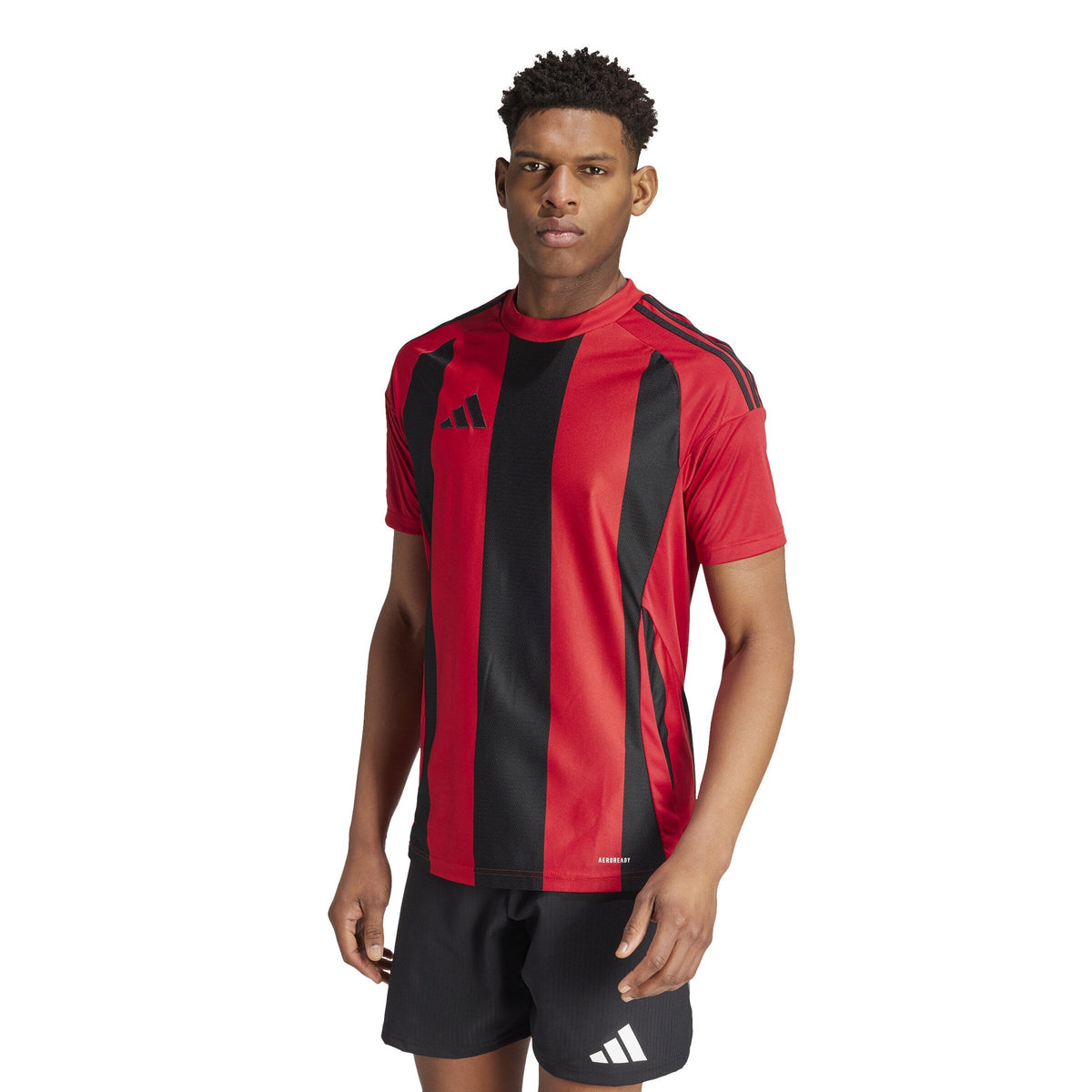Adidas Striped 24 Short Sleeve Shirt