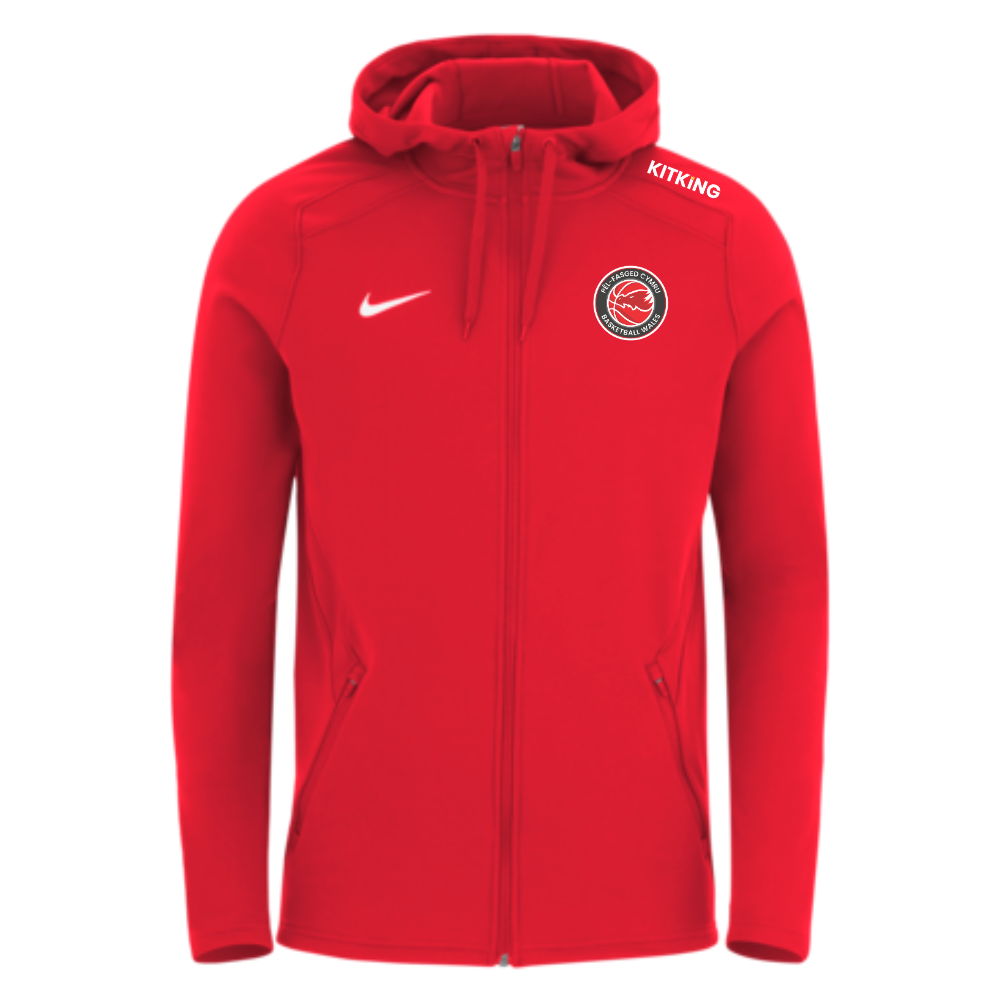 Basketball Wales Full Zip Supporter Hoodie