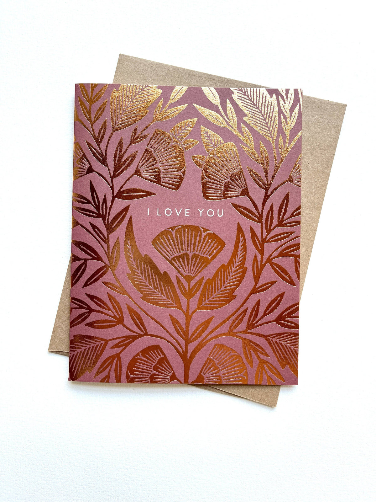"I Love You," Greeting Card
