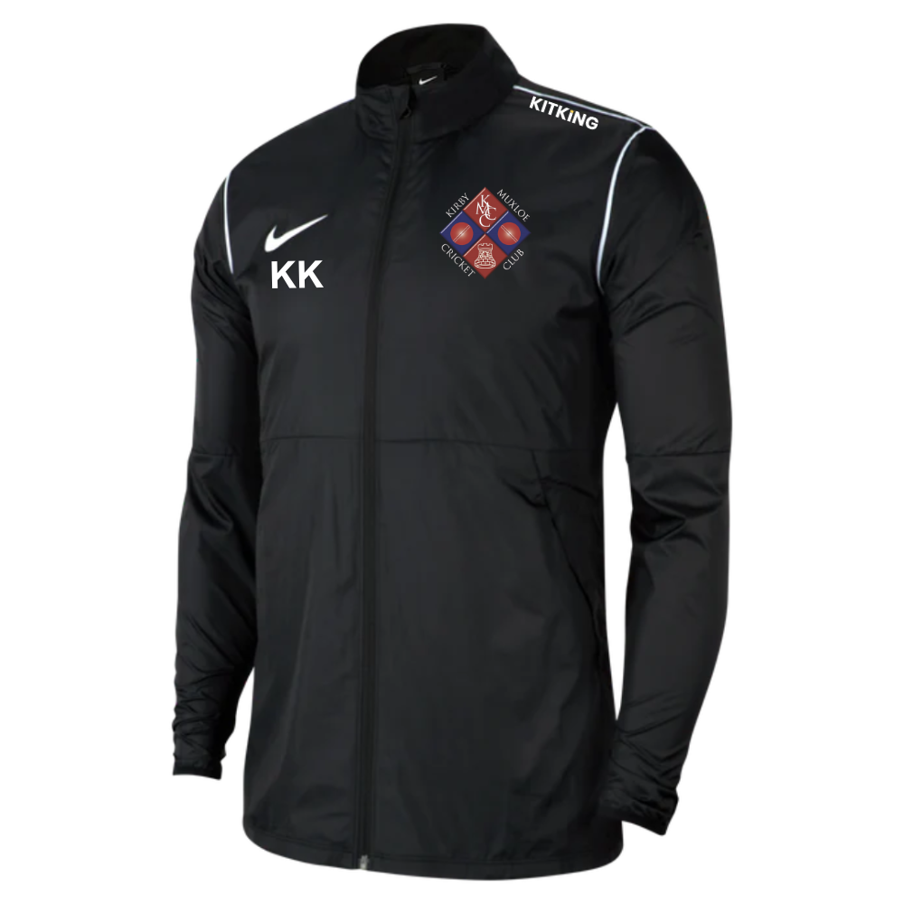 Kirby Muxloe CC Black Rain Jacket