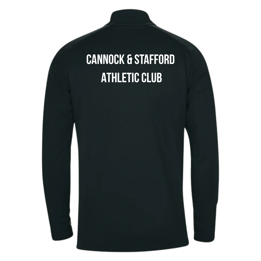 Cannock & Stafford Athletic Club - Men's 1/4 Zip Midlayer