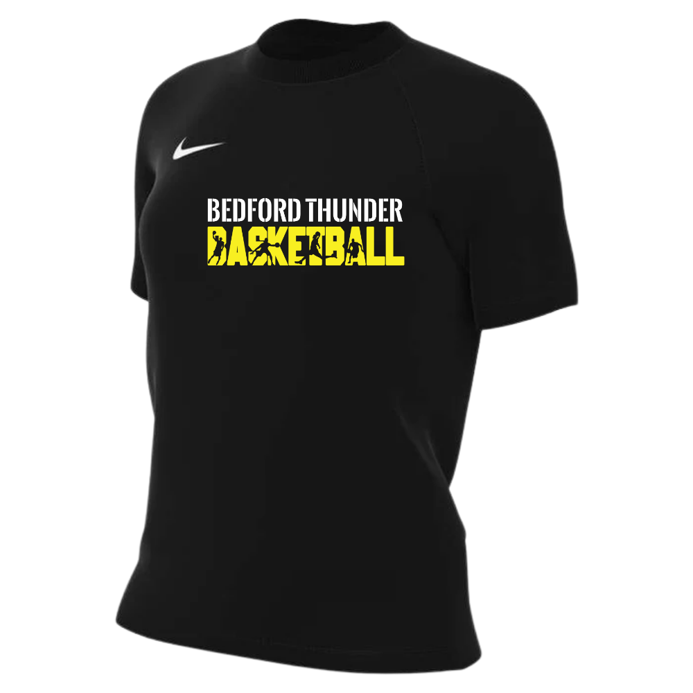 Beford Thunder Women's Black Graphic Tee's