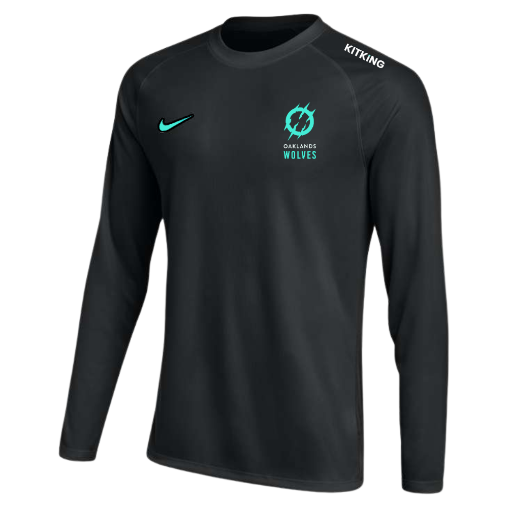 OWB Black Long Sleeve Youth Training Shirt