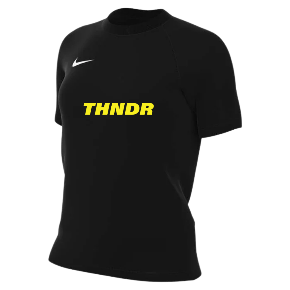 Beford Thunder Women's Black Graphic Tee's