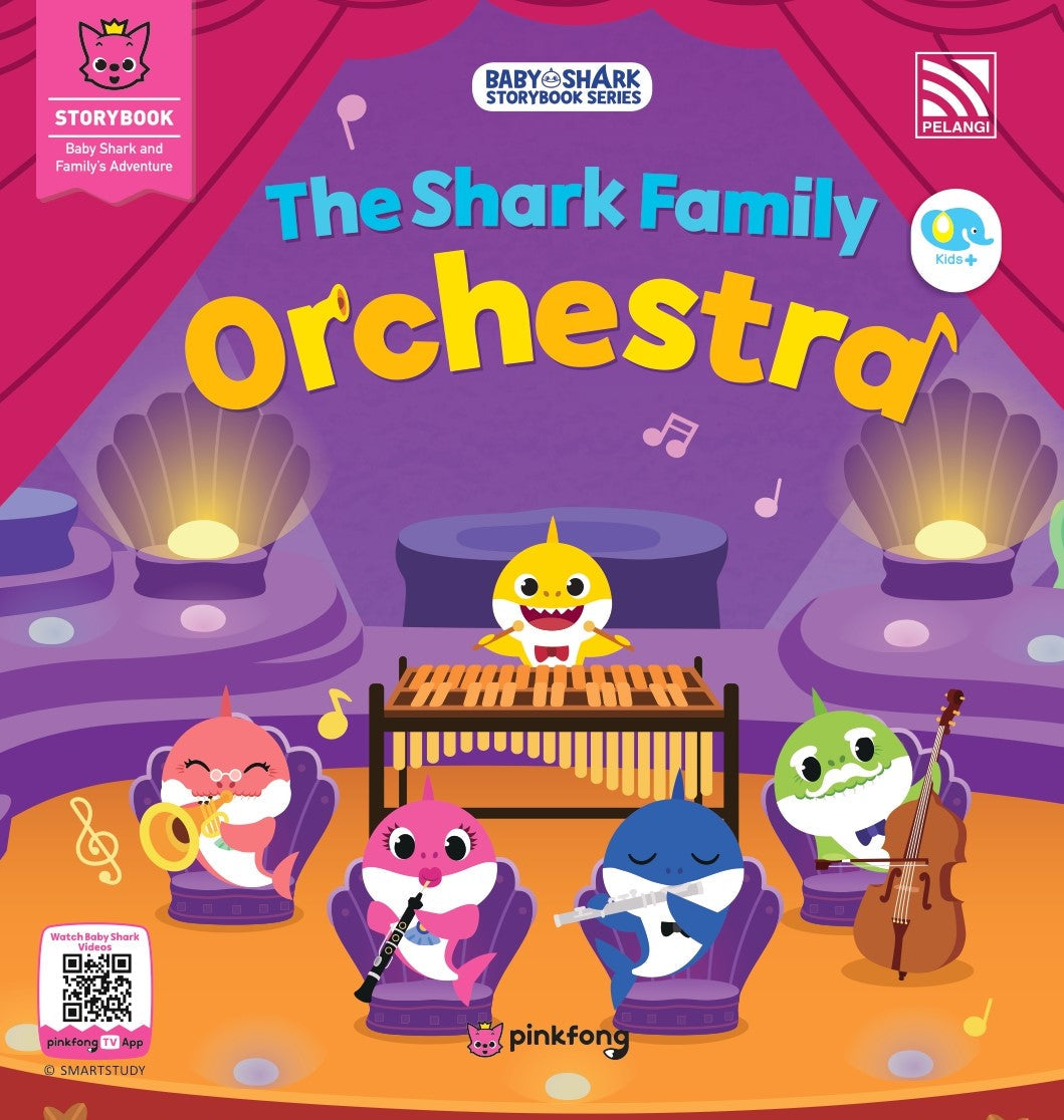 Baby Shark Storybook Series: The Shark Family Orchestra