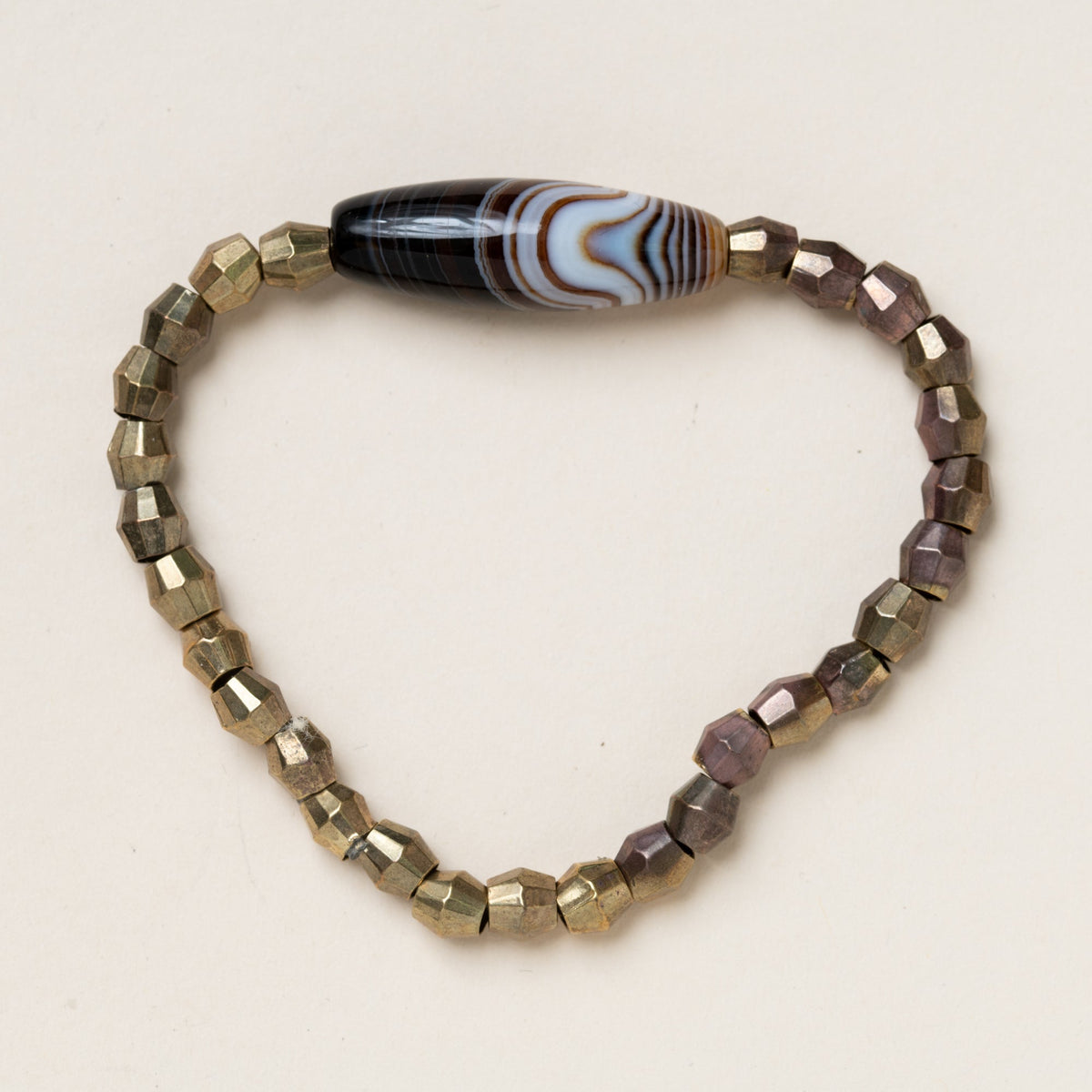 Brass Beads Bracelet