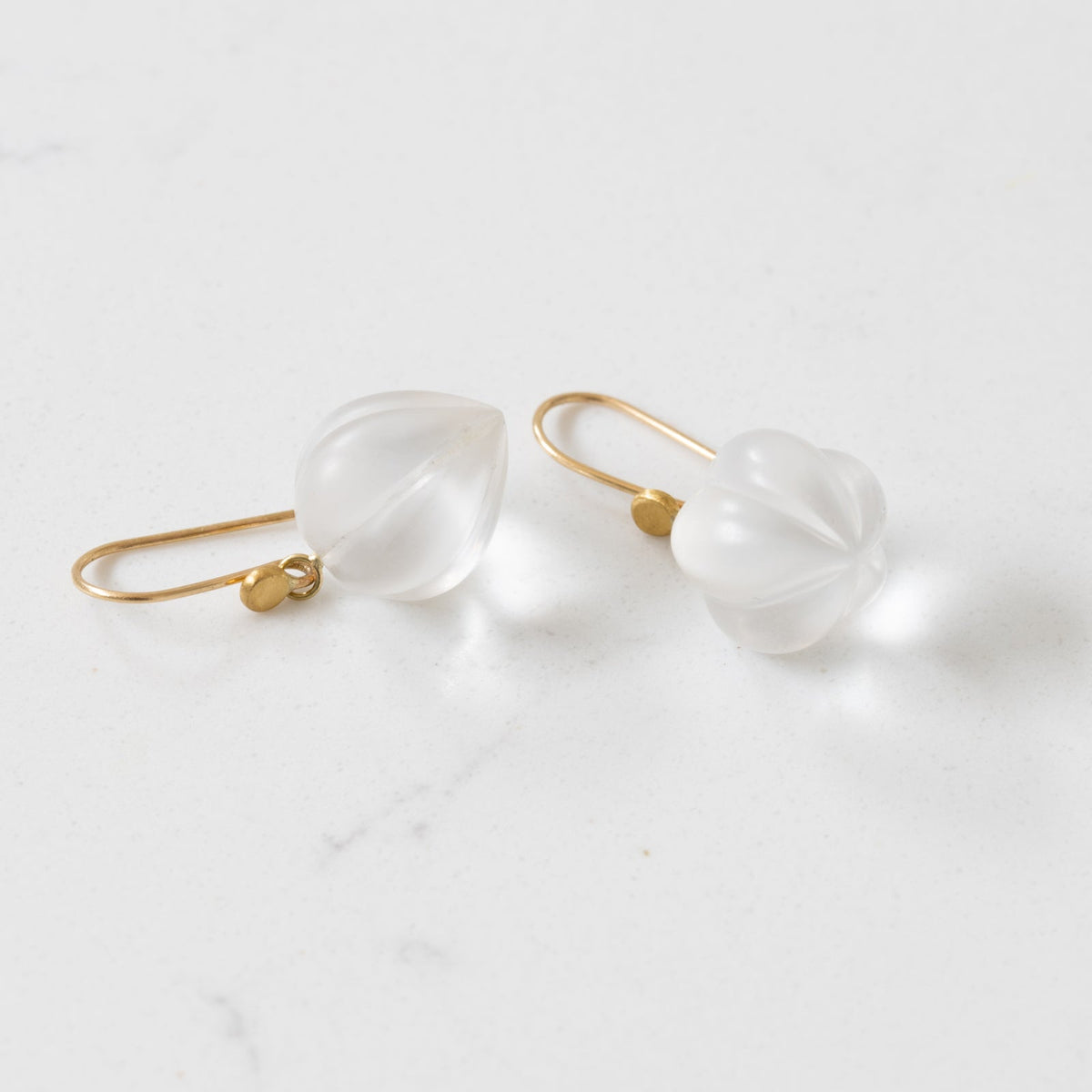 Crystal Acorn Earrings