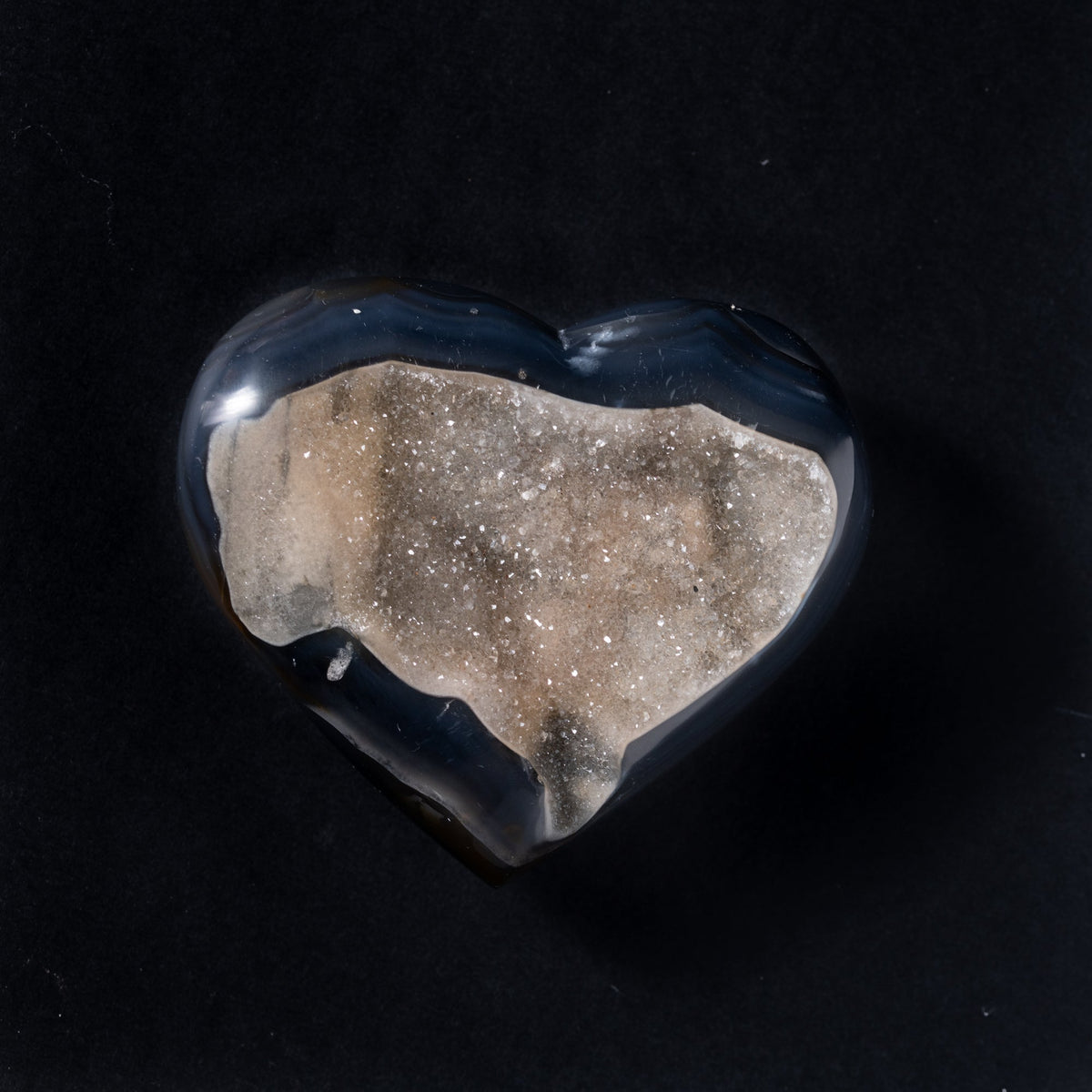 Agate Heart - Druzy Middle, 0.7kg