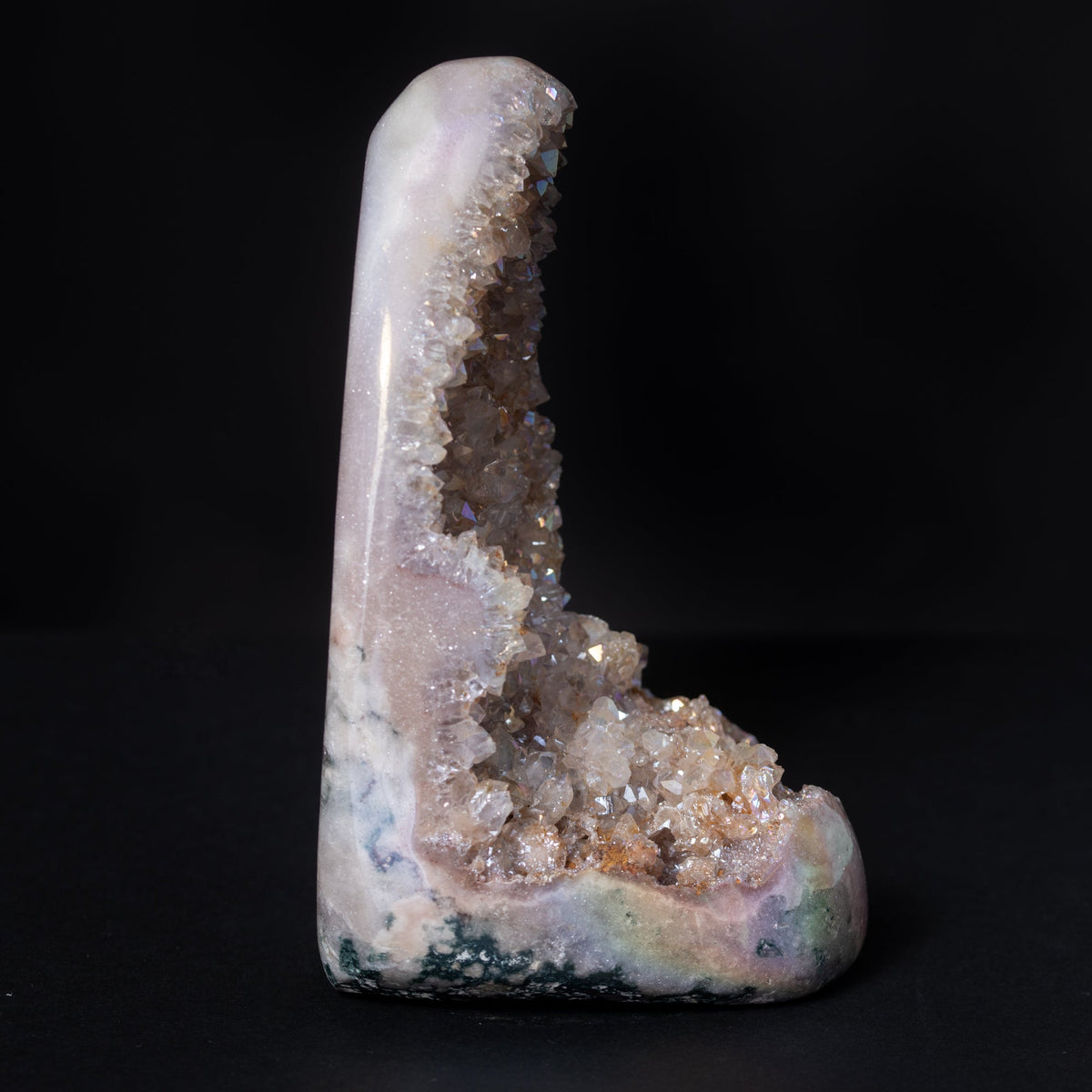 Aura Pink Amethyst Cluster, 2.4kg