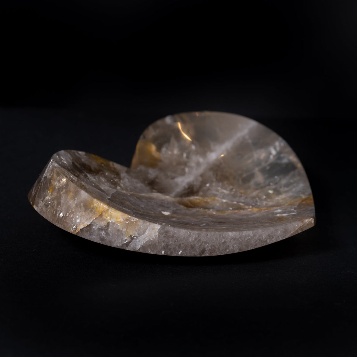 Smoky Quartz Crystal Bowl, 1.3kg