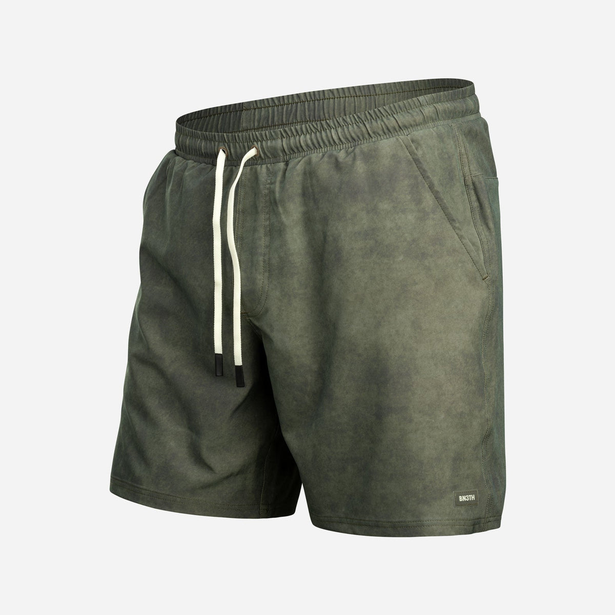 Shoreline 7" Short 2N1: Acid Wash - Green