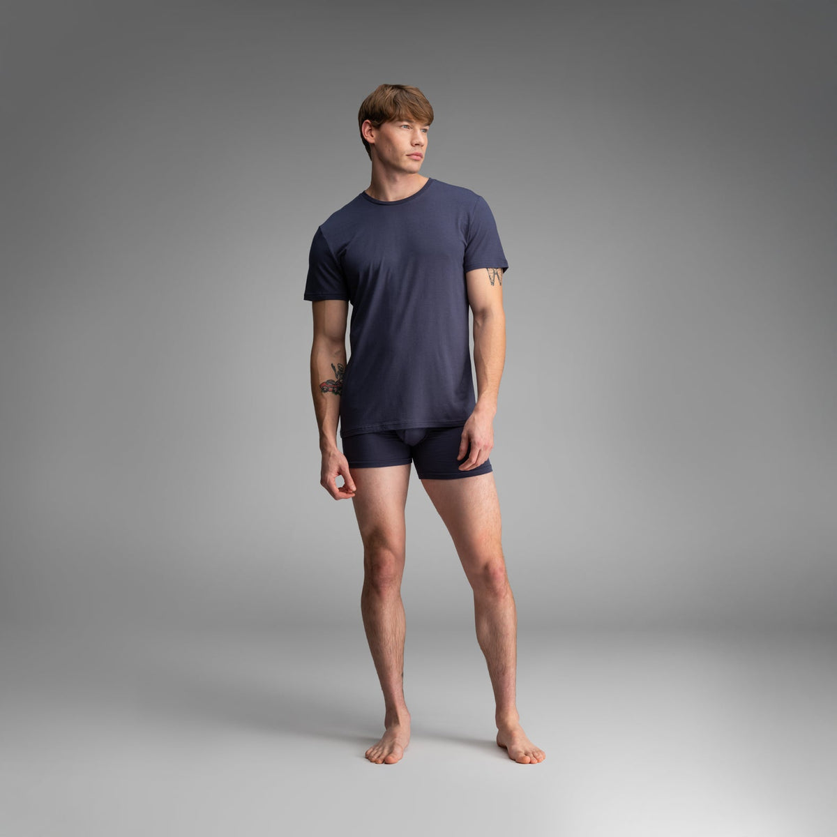 Essentials Crew T-Shirt : Midnight Navy