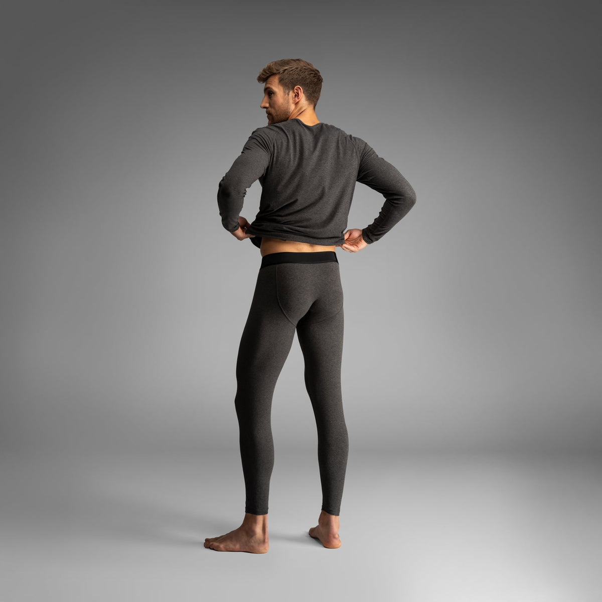 Pro Flex Thermal Bottom: Heather Shadow