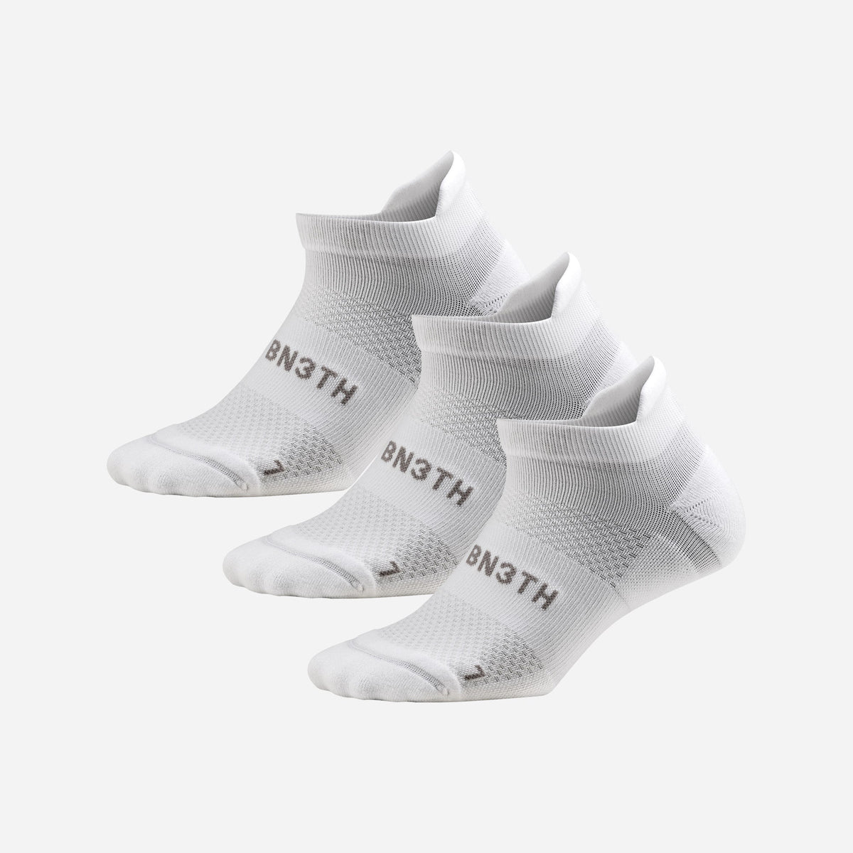 Pro Ankle Sock: White 3 Pack
