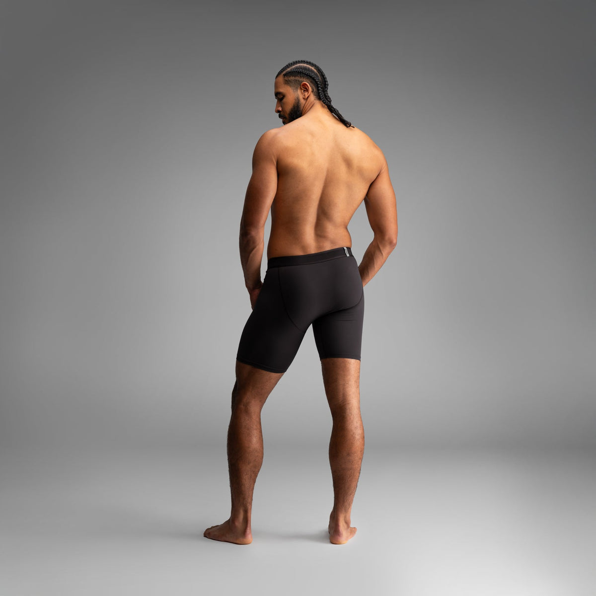 Pro Ultra Liner Short With Pocket: Lucas Beaufort - Black