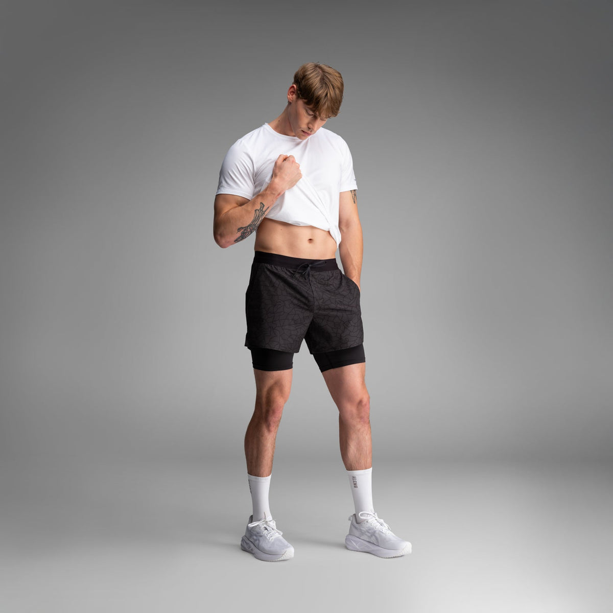 Session 2N1 Training Short 5": Lucas Beaufort - Black