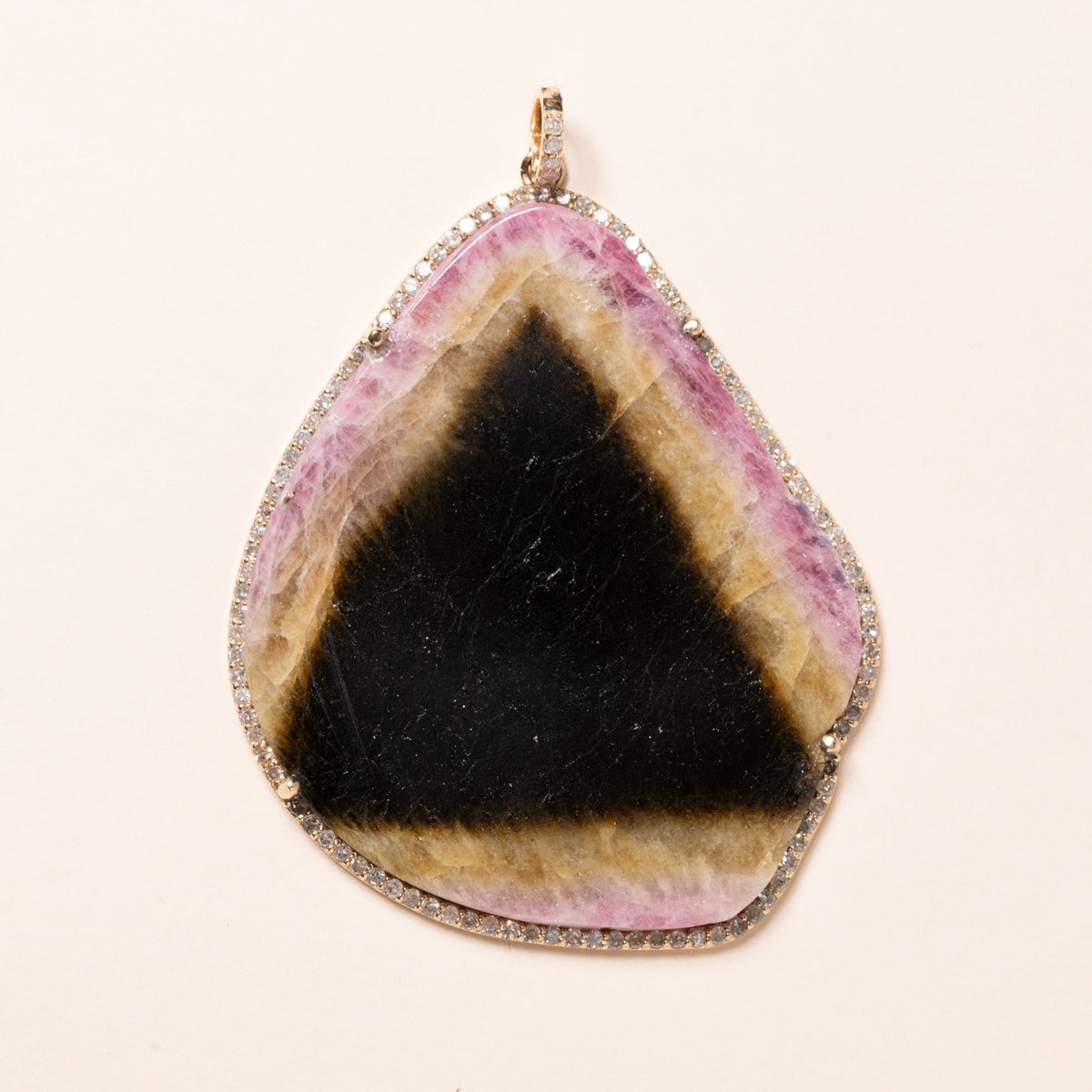 Watermelon Tourmaline Pendant