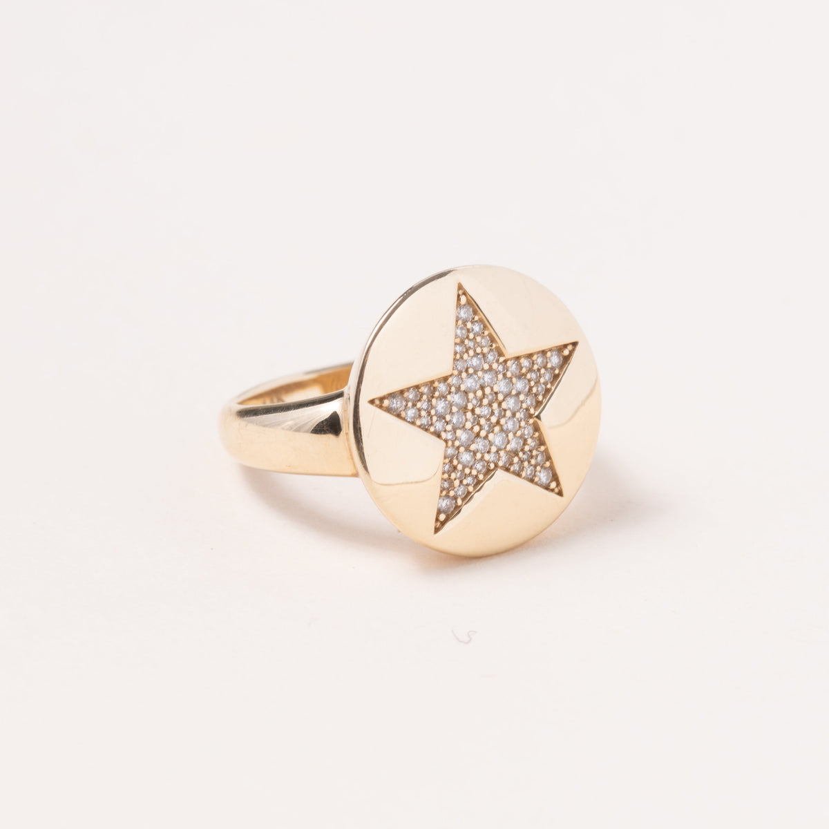 Diamond Star Gold Ring