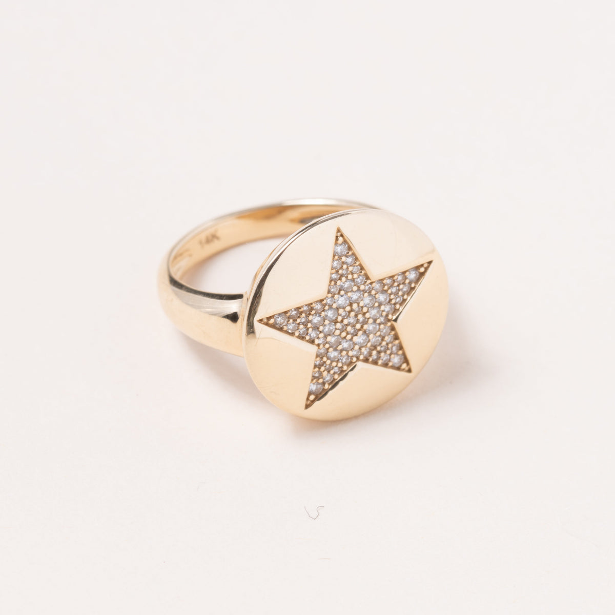 Diamond Star Gold Ring