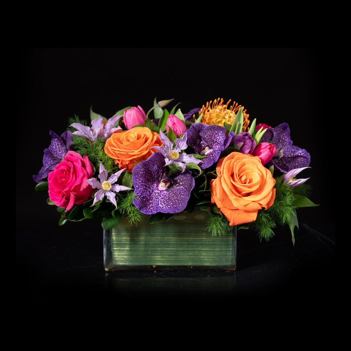 BLOOM BOLD RECTANGULAR CENTERPIECE