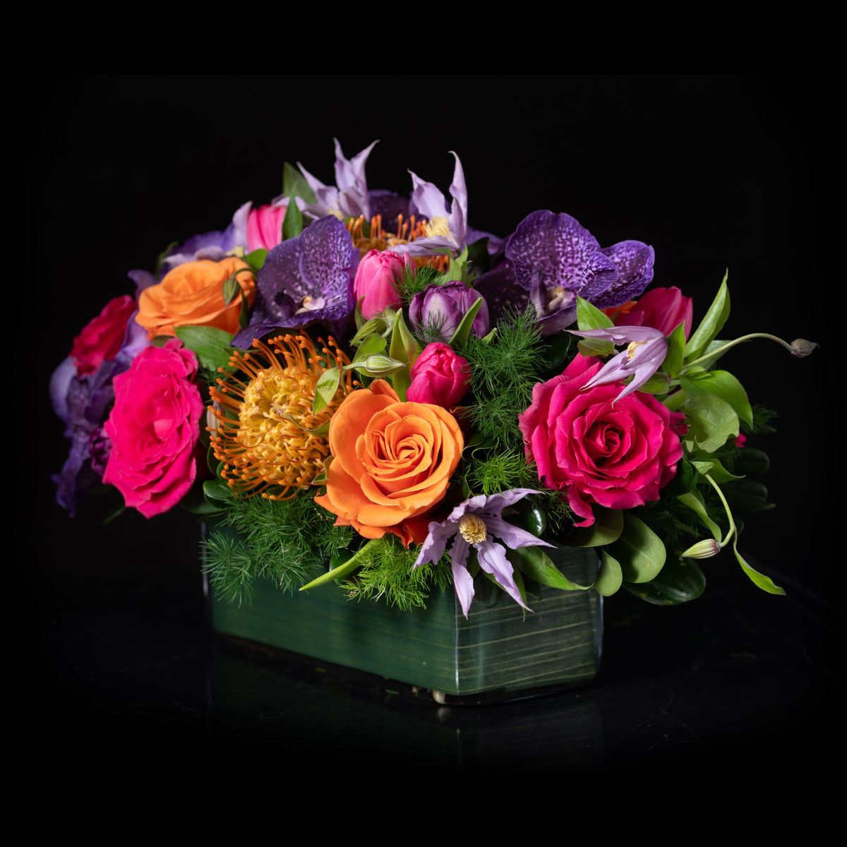 BLOOM BOLD RECTANGULAR CENTERPIECE