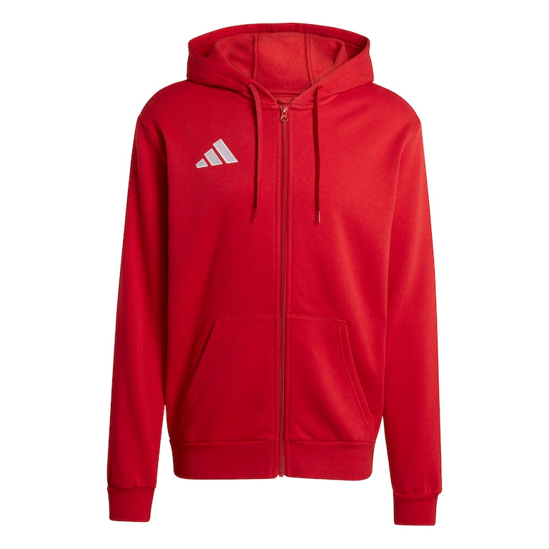 adidas Entrada 26 Full-Zip Cotton Hoodie
