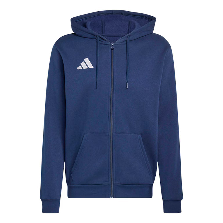 adidas Entrada 26 Full-Zip Cotton Hoodie