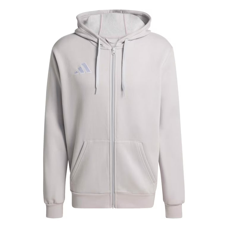 adidas Entrada 26 Full-Zip Cotton Hoodie