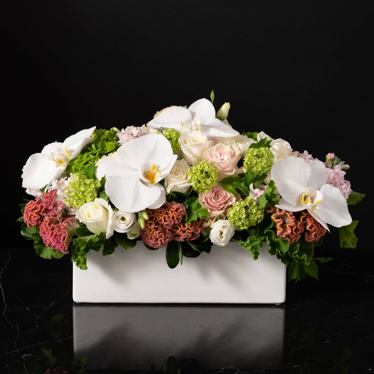 Bloom Harmony Flowers Long Centerpiece