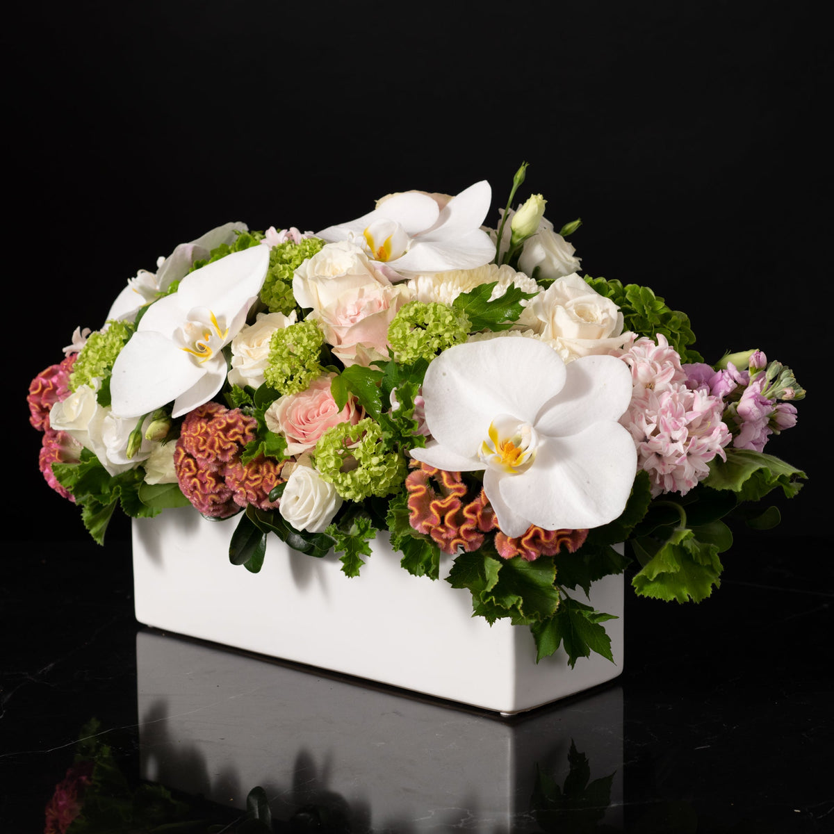 Bloom Harmony Flowers Long Centerpiece