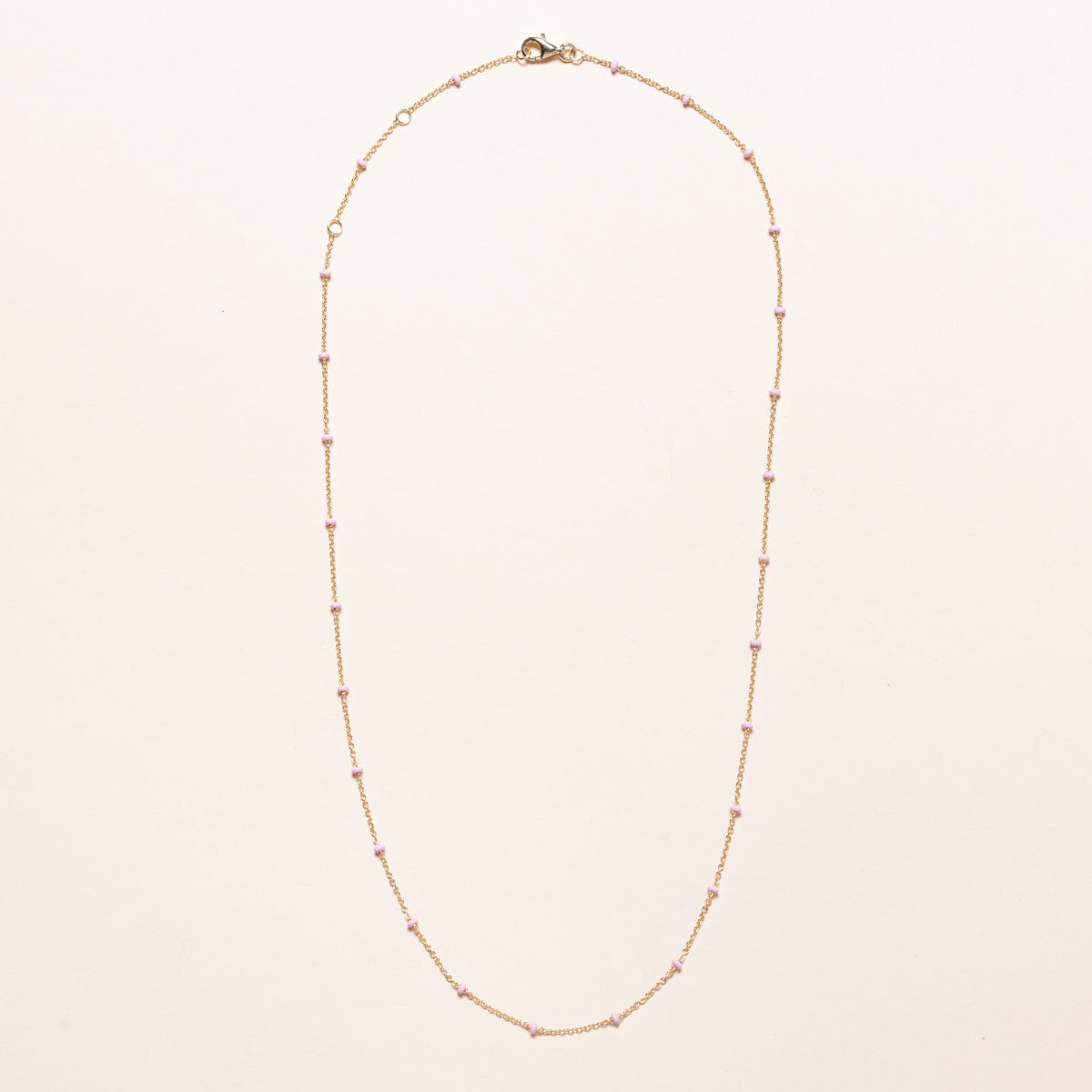 18" Gold and Bead Chain
