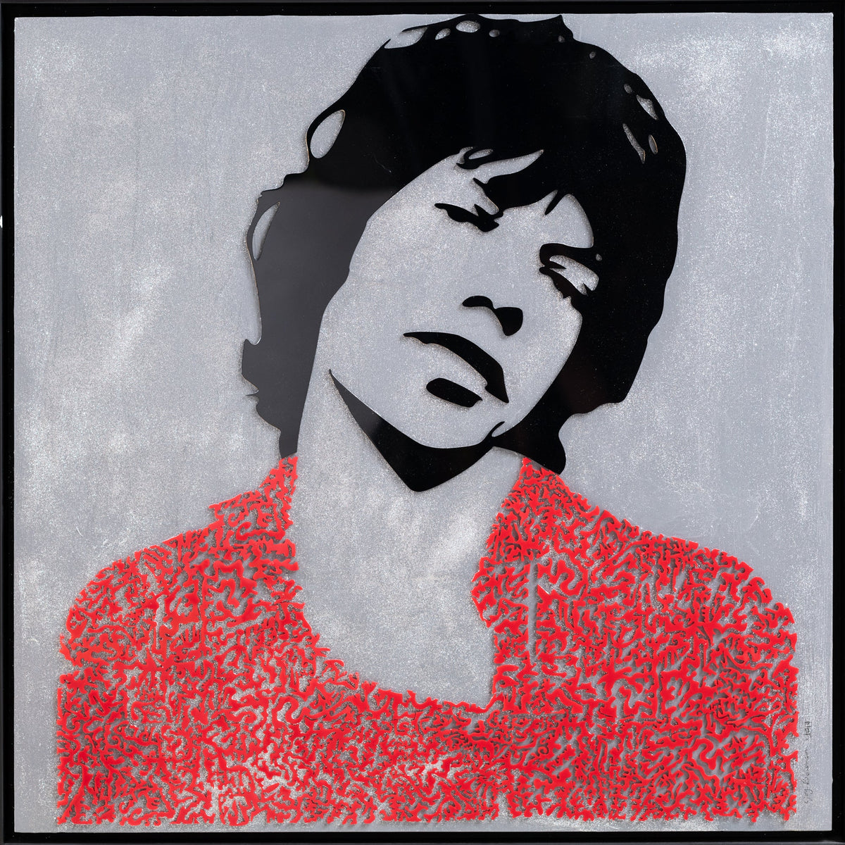 Shiny Mick - 24"x24"