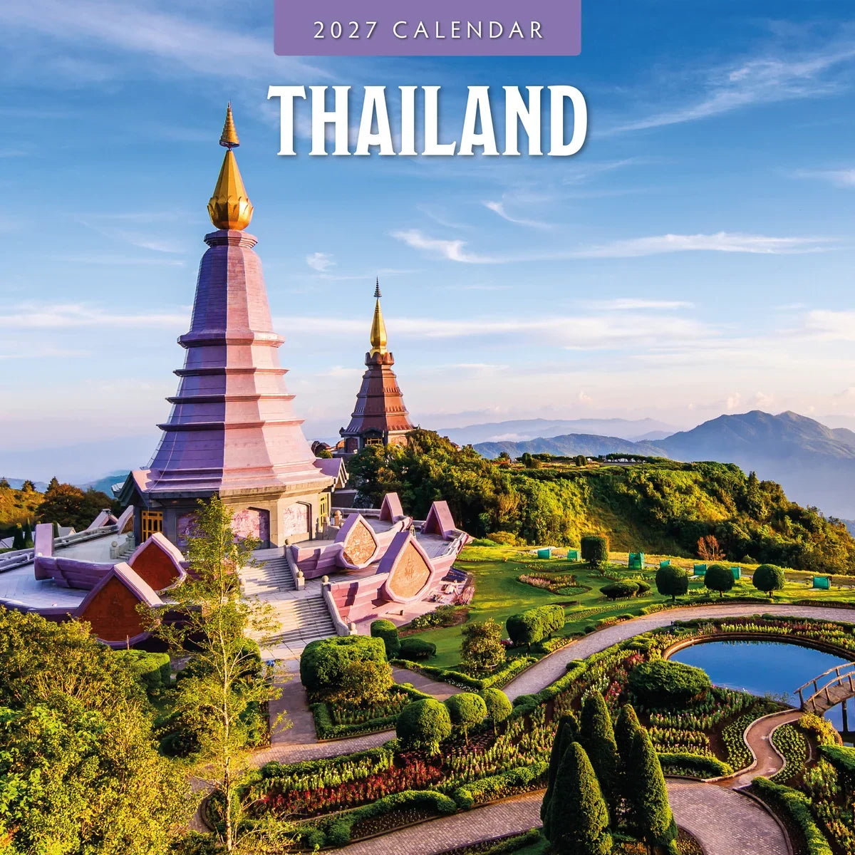 2027 Square Wall Calendar Thailand (RR271343)