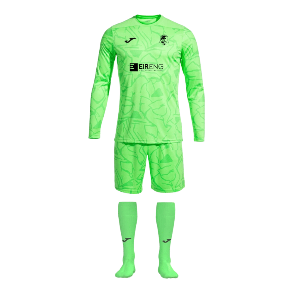 F.C Bath Green Goalkeeper Kit