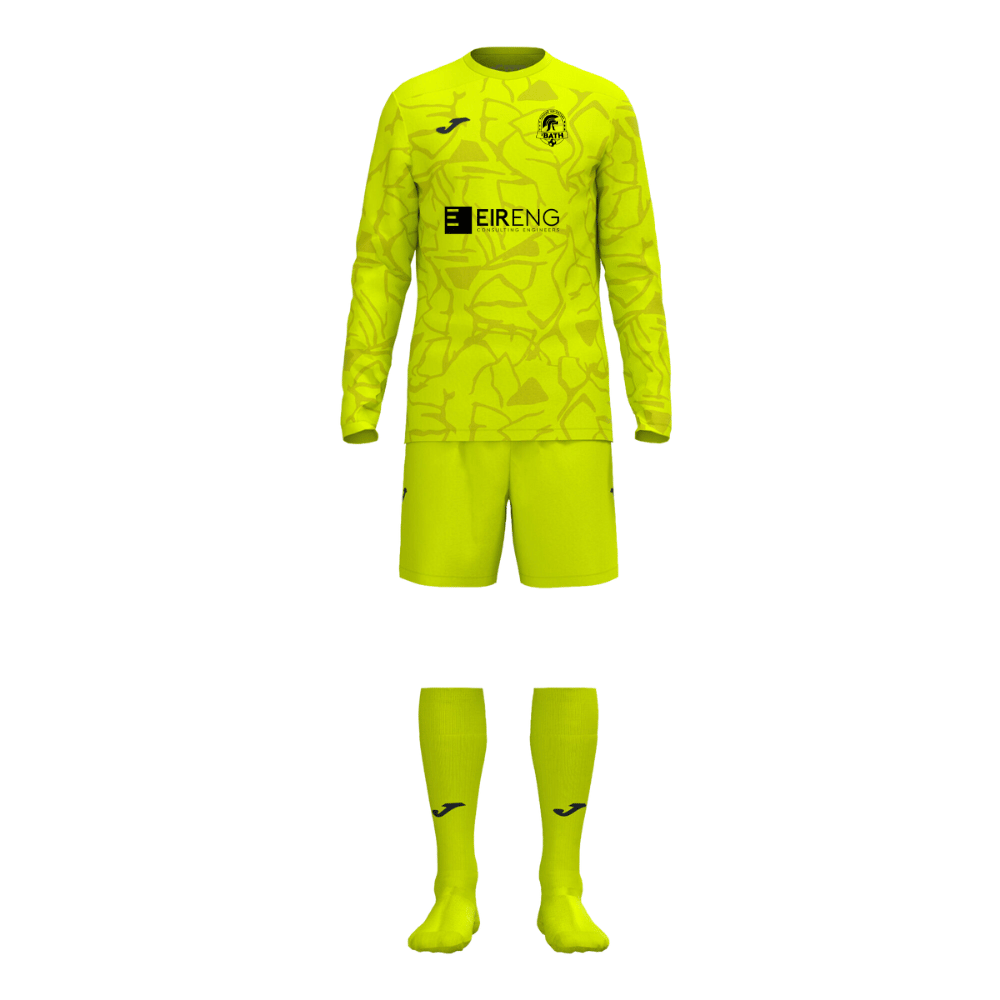 F.C Bath Yellow Goalkeeper Kit