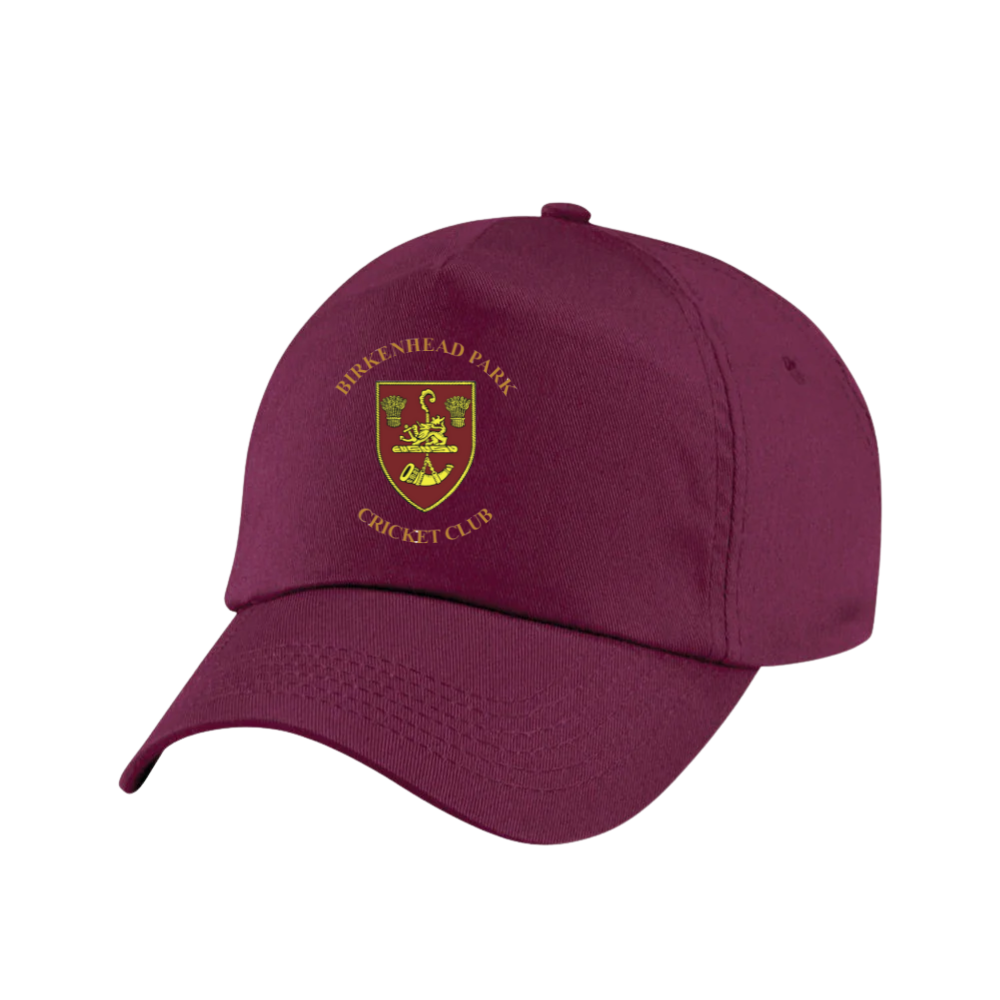 Birkenhead Park CC Burgundy Playing Cap