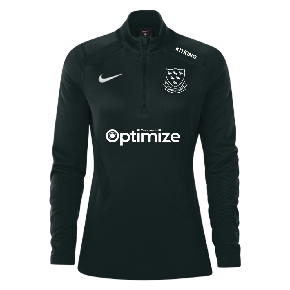 Sussex Cricket 2026 Women's 1/4 Zip Midlayer