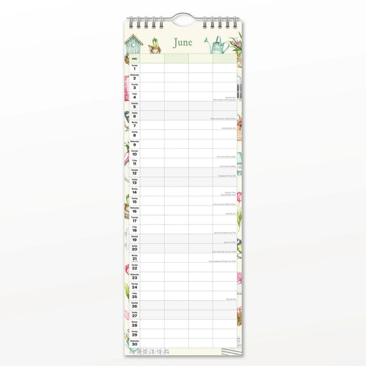 2027 Slimline Calendar Garden Life (RR272018)