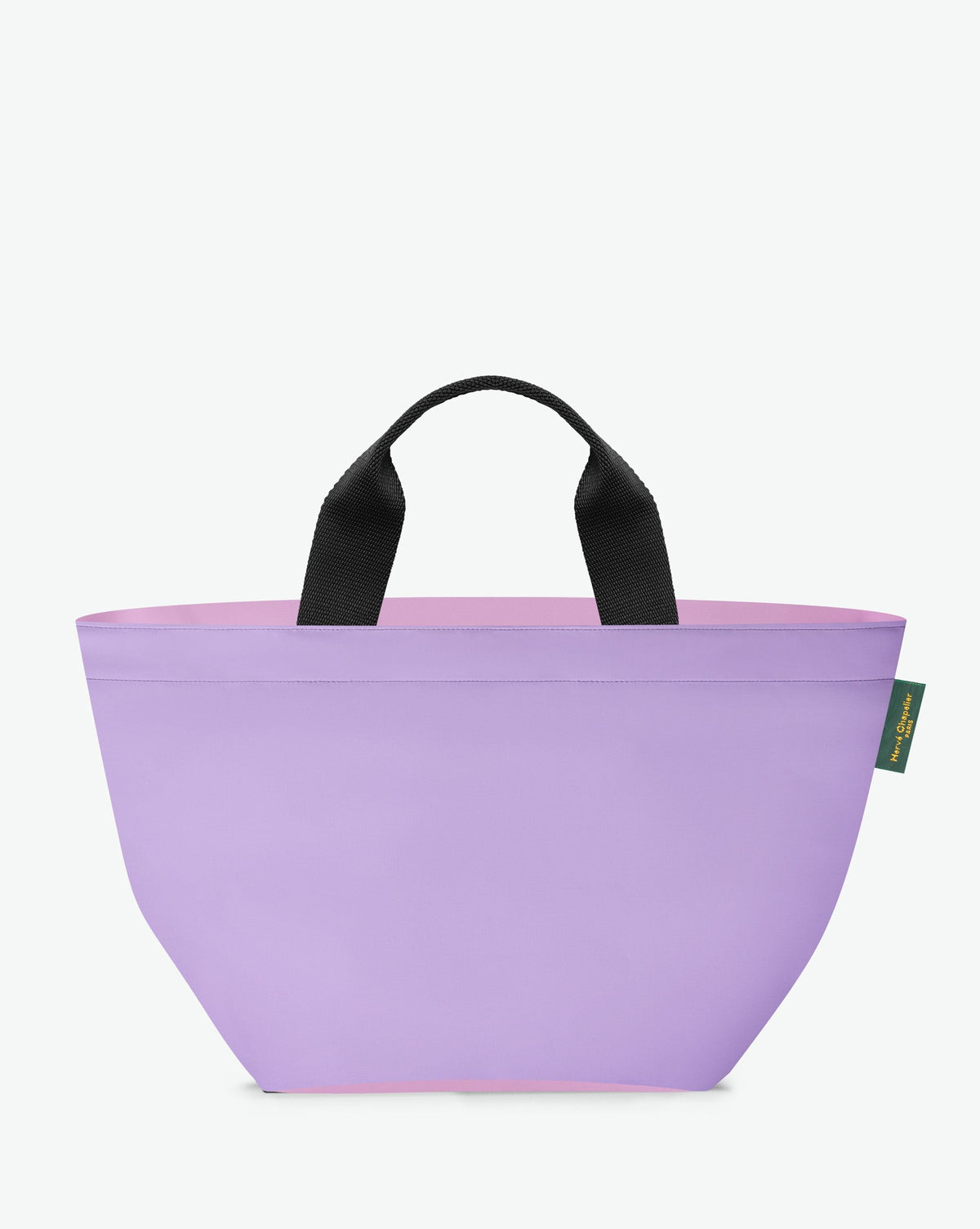 Two Tone Square Nylon Bag M