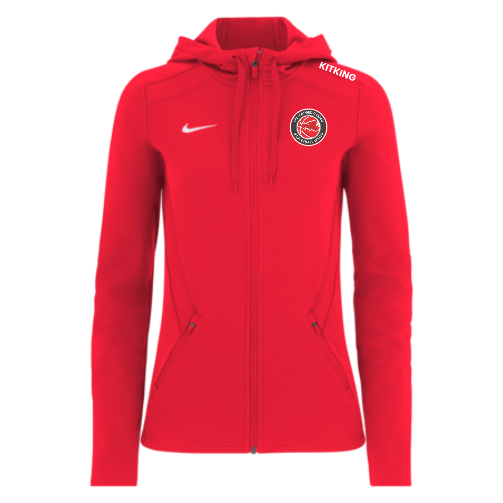 Basketball Wales Women's Full Zip Supporter Hoodie