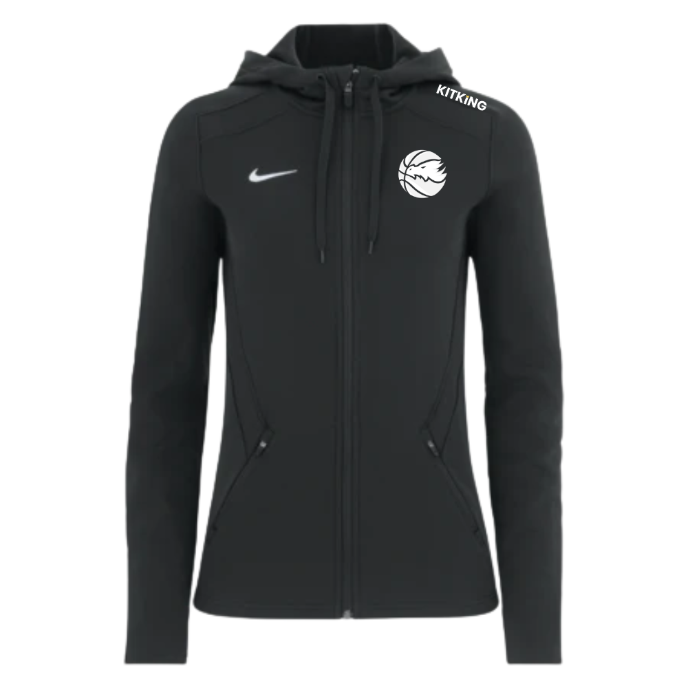 Basketball Wales Women's Full Zip Supporter Hoodie