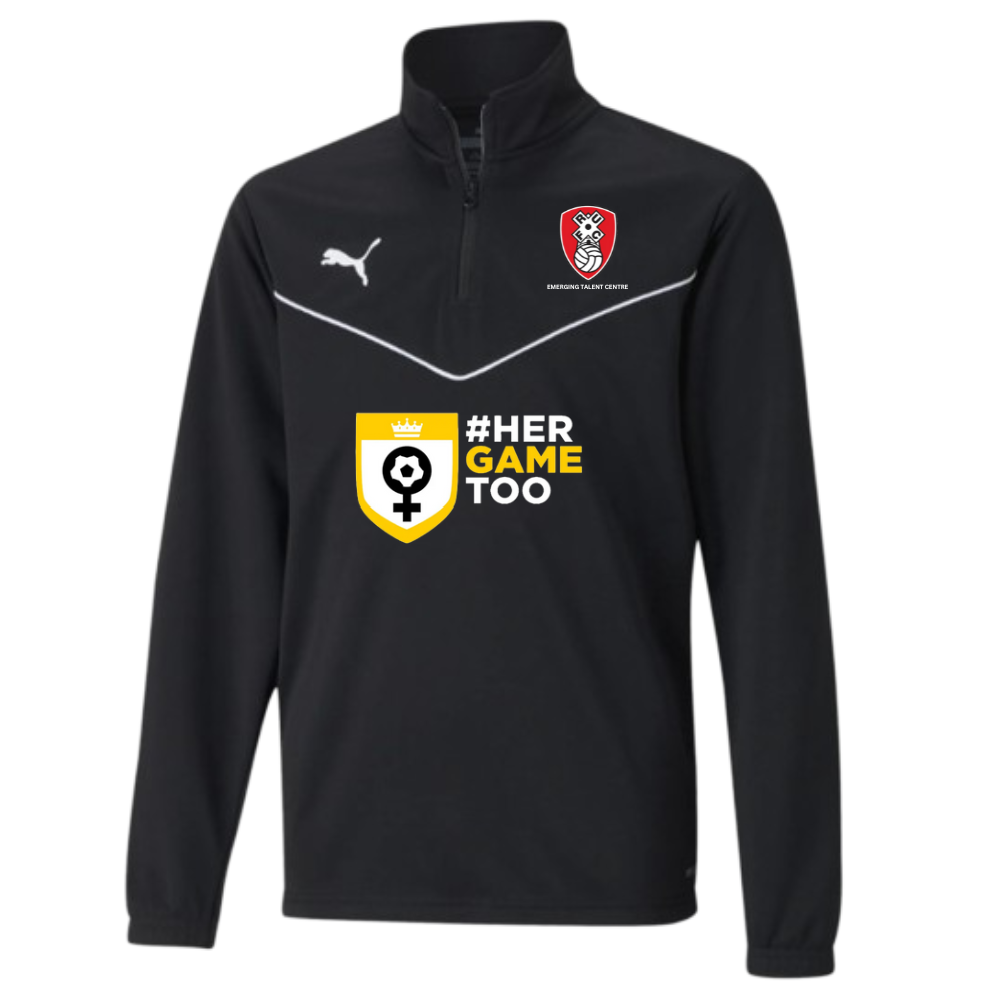 Girls Etc Training 1/4 Zip Drill Top