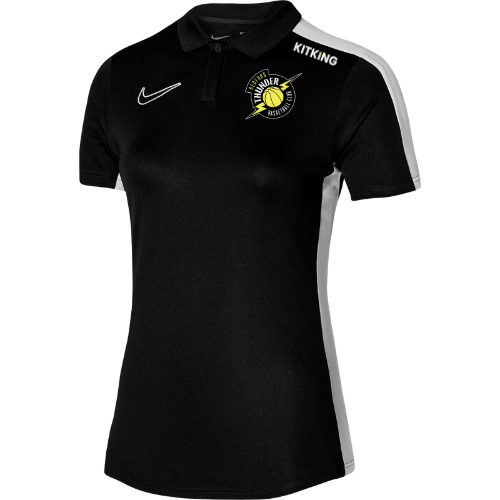 Bedford Thunder Black Women's Polo Shirt