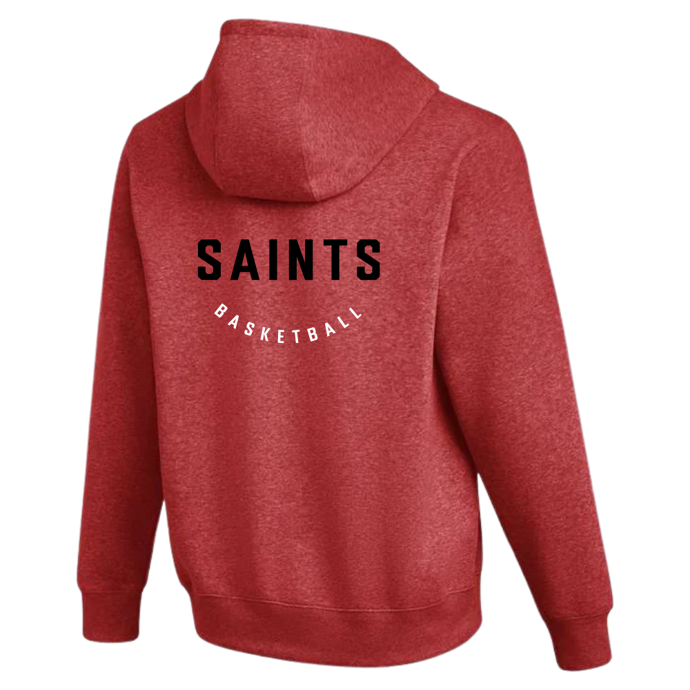Saints Basketball Leisure Full Zip Hoodie