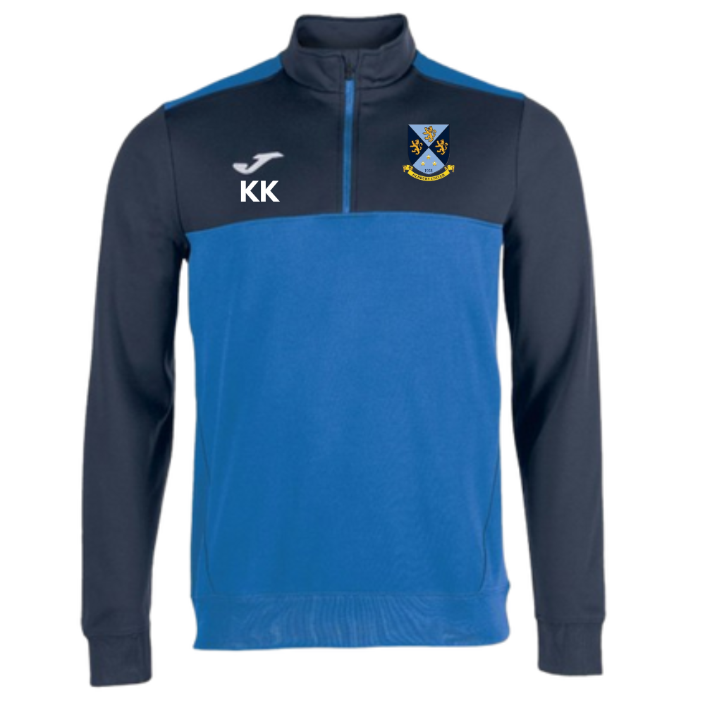 Oldbury United Royal/Navy 1/4 Zip