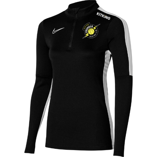 Bedford Thunder Black Women's 1/4 Zip Drill Top