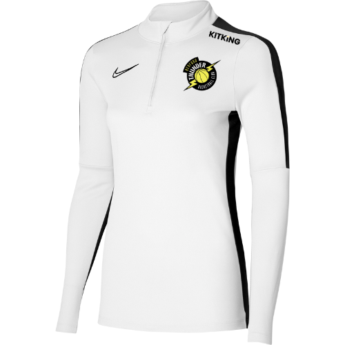 Bedford Thunder White Women's 1/4 Zip Drill Top