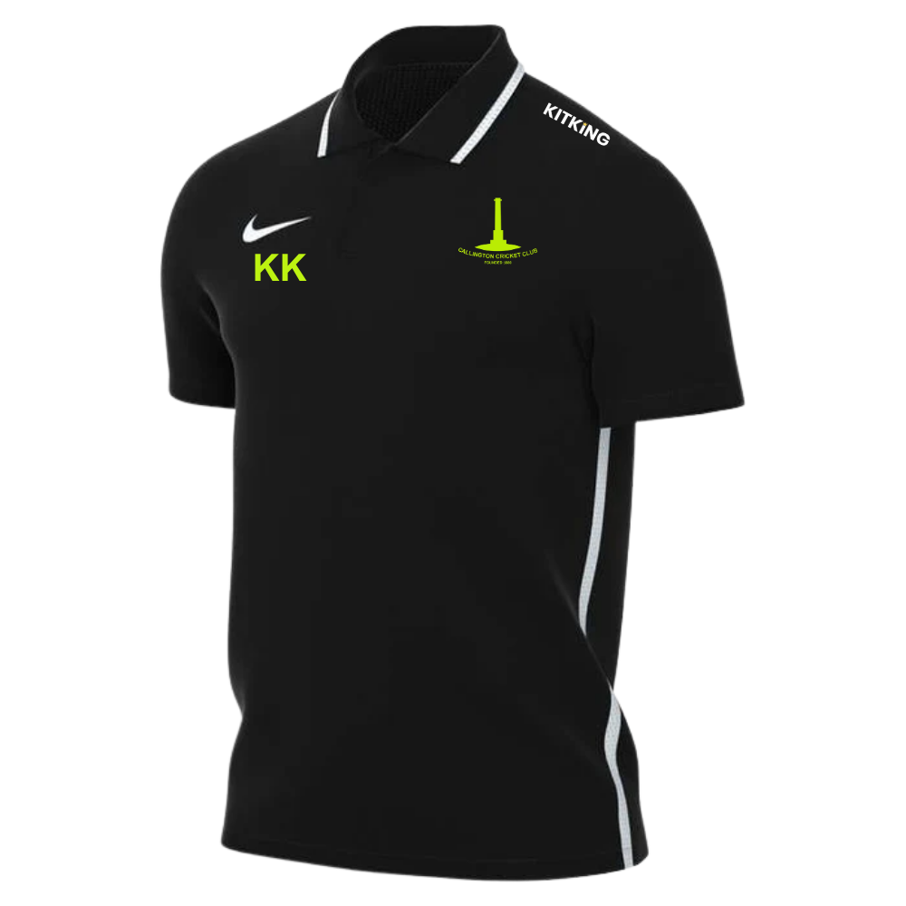 Callington CC Black Polo Shirt