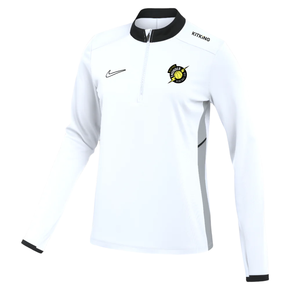 Bedford Thunder 2026 White Women's 1/4 Zip Drill Top