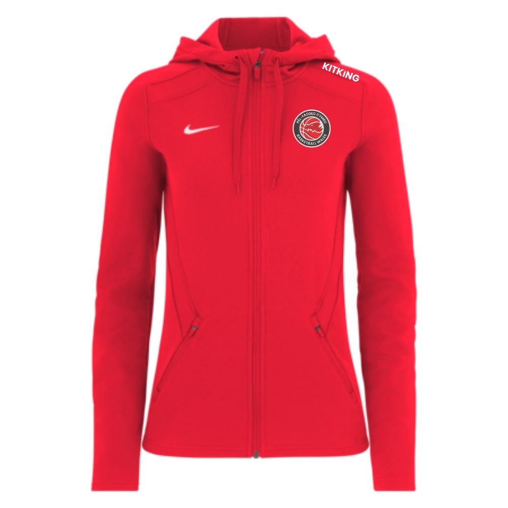 Basketball Wales Women's Full Zip Training Hoodie